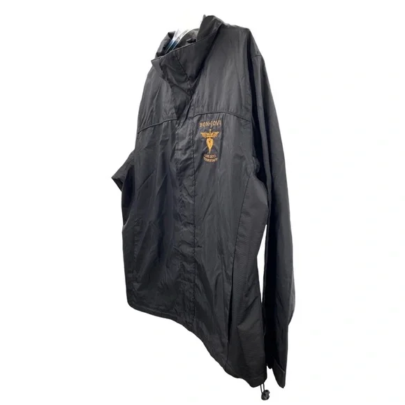 Bon Jovi Rare 2011 Live Tour Staff Men’s Black Embroidered Jacket XL